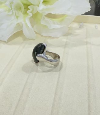 Nhẫn bạc đá mã não