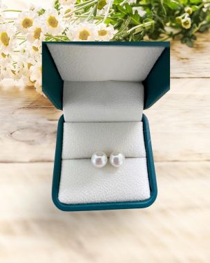 Bông tai ngọc trai size 8-9 - size ngọc quốc dân cho các nàng đẹp