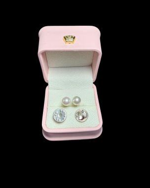 ĐẸP VÀ SANG TRỌNG VỚI PIN CÀI ÁO NGỌC TRAI AKOYA NHẬT BẢN 