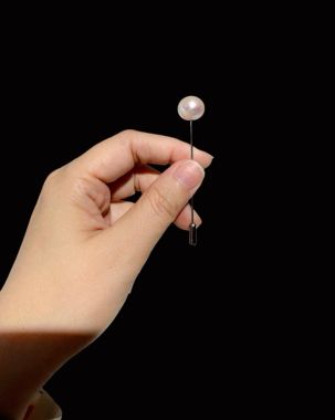 Ghim cài áo Ngọc trai Edison 13mm