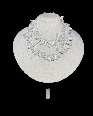 GU THỜI TRANG HIGH-FASHION VỚI NGỌC TRAI DÁNG BIWA
