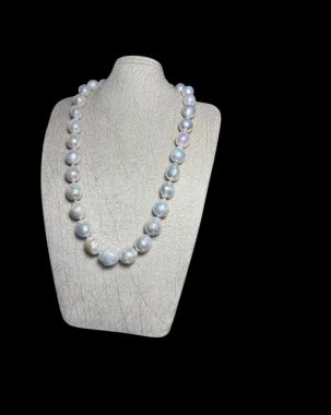 SIÊU SALE 2 CHUỖI NGỌC TRAI NHĂN SIÊU ĐẸP VÀ TO