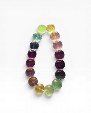 Đánh Thức Năng Lượng Khởi Sắc Với Bộ Trang Sức Đá Fluorite Đa Sắc