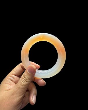 VÒNG TAY MÃ NÃO (AGATE) CAM CÁ KOI – VẺ ĐẸP HIẾM CÓ VÀ THỊNH VƯỢNG