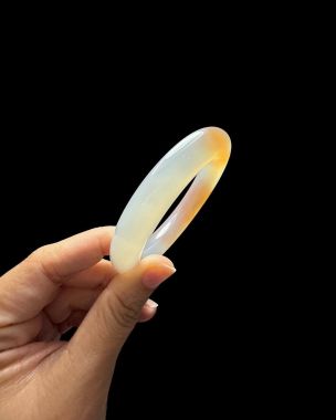 VÒNG TAY MÃ NÃO (AGATE) CAM CÁ KOI – VẺ ĐẸP HIẾM CÓ VÀ THỊNH VƯỢNG