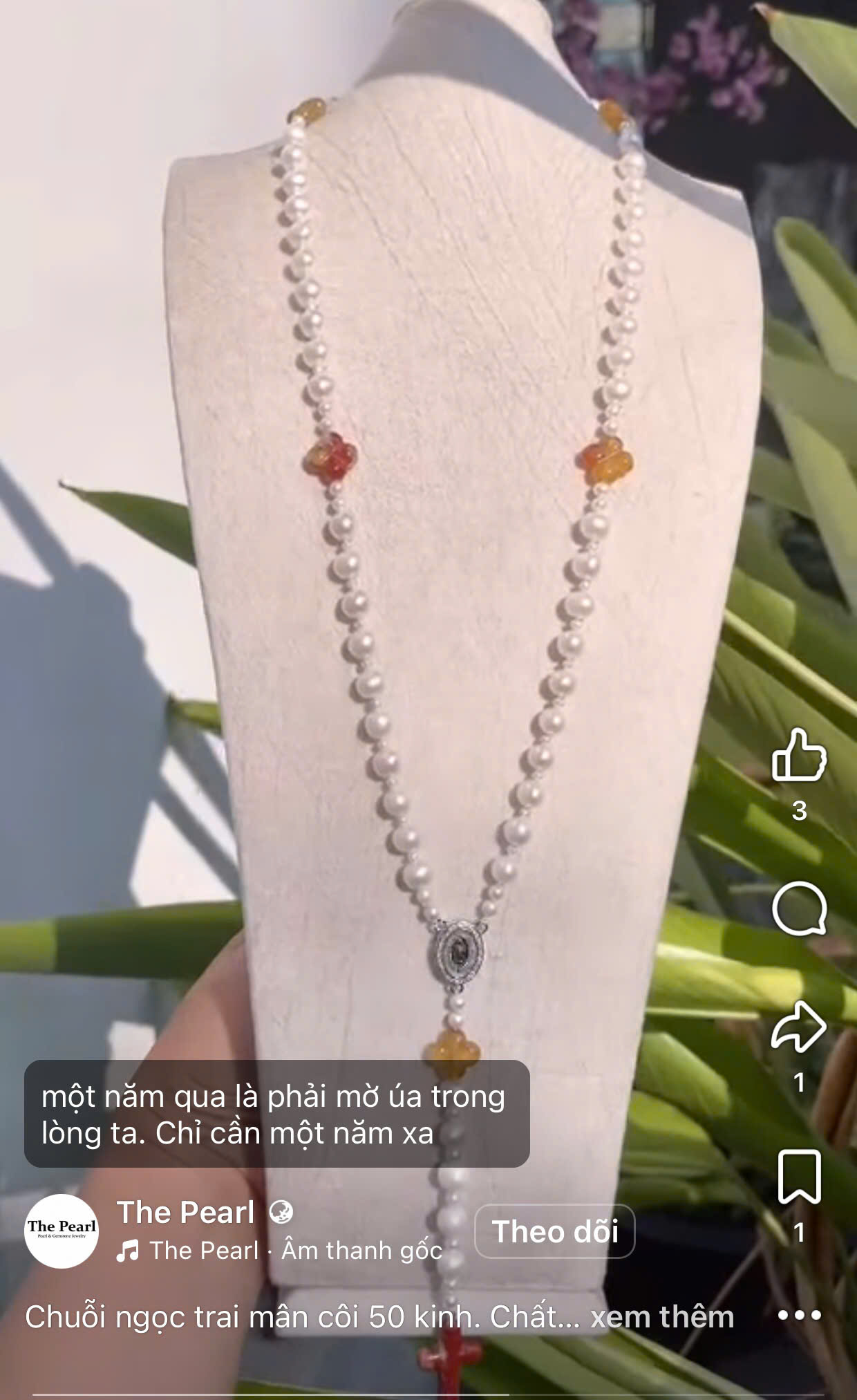 Chuỗi ngọc trai mân côi 50 kinh